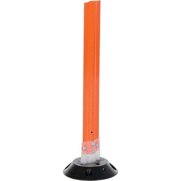 Vestil - Barrier Posts   Type: Flexible Stake    Post Color/Finish: Orange - Makers Industrial Supply