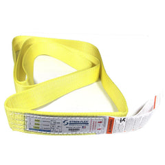 Slings & Tiedowns (Load-Rated); Sling Type: Endless; Length (Feet): 8; Vertical Capacity (Lb.): 6200; Choker Capacity (Lb.): 4960; Width (Inch): 2; Basket Capacity (Lb.): 12400; Eye Type: No Eye; Sling Material: Nylon; Sling Width: 2 in; Number Of Plies: