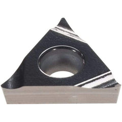 Big Kaiser - TC110823 Carbide Boring Insert - Uncoated, 60° Triangle, 7° Relief Angle, 1/4" Inscr Circle, 3/32" Thick, 0.008" Corner Radius - Makers Industrial Supply