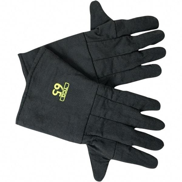 Oberon - Size M, Aramid, Arc Flash Gloves - Aramid Lined, 76 cal/Sq cm Max Arc Protection, HRC 4, ASTM F1959 - Makers Industrial Supply