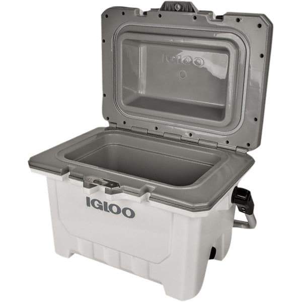 Igloo - 24 Qt Ice Chest - HDPE, White - Makers Industrial Supply