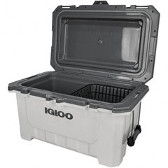 Igloo - 70 Qt Ice Chest - HDPE, White - Makers Industrial Supply