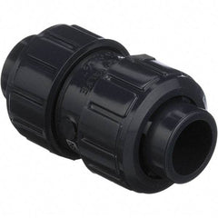 Asahi/America - 1" PVC Check Valve - True Union Ball Check, Socket x Thread, 150 WOG - Makers Industrial Supply