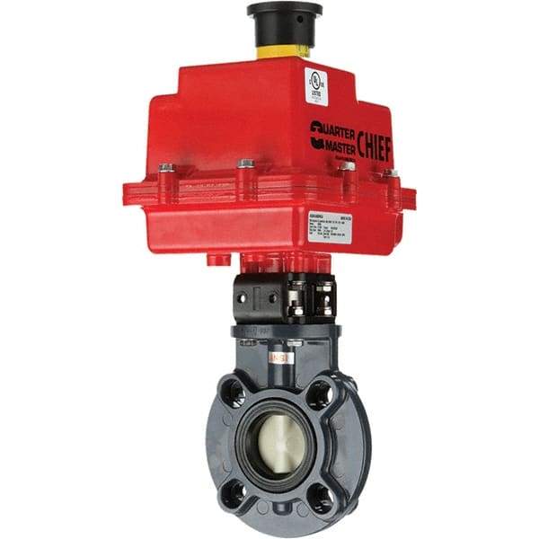 Asahi/America - Actuated Butterfly Valves Pipe Size: 3 (Inch) Actuator Type: Electric - Makers Industrial Supply