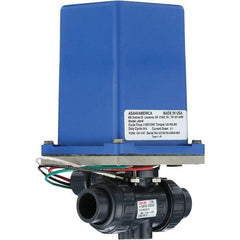 Asahi/America - Actuated Ball Valves   Actuator Type: Electric    Pipe Size: 1 (Inch) - Makers Industrial Supply