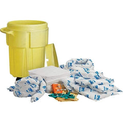 Brady SPC Sorbents - 38 Gal Capacity Oil Only Spill Kit - 55 Gal Polyethylene Drum - Makers Industrial Supply