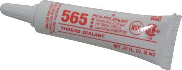 Loctite - 6 ml Tube White PST Pipe Sealant 565 - 300°F Max Working Temp - Makers Industrial Supply