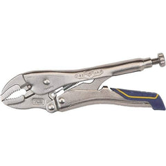 Irwin - Locking Pliers Plier Type: Locking Pliers Jaw Style: Curve w/Wire Cutter - Makers Industrial Supply