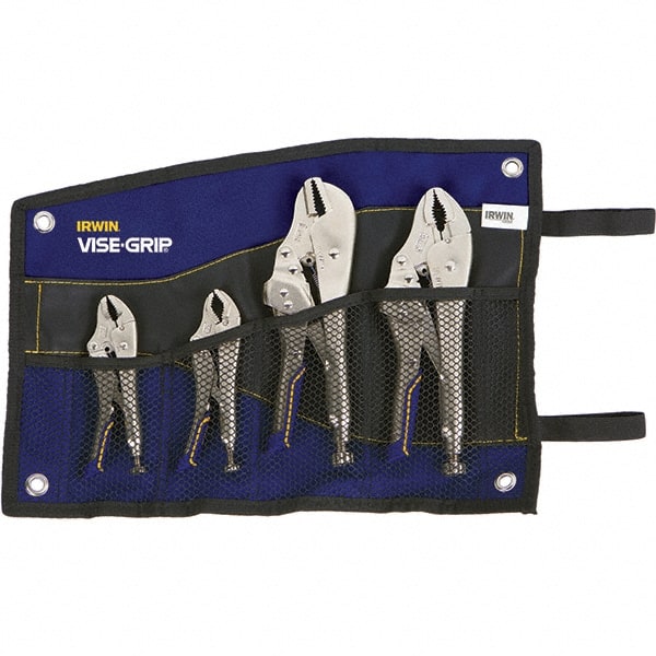 Irwin - Locking Pliers Plier Type: Locking Pliers Jaw Style: Straight; Curve w/Wire Cutter; Long Nose - Makers Industrial Supply