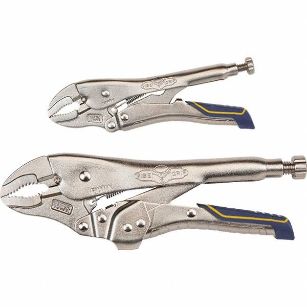 Irwin - Locking Pliers Plier Type: Locking Pliers Jaw Style: Long Nose; Curved - Makers Industrial Supply