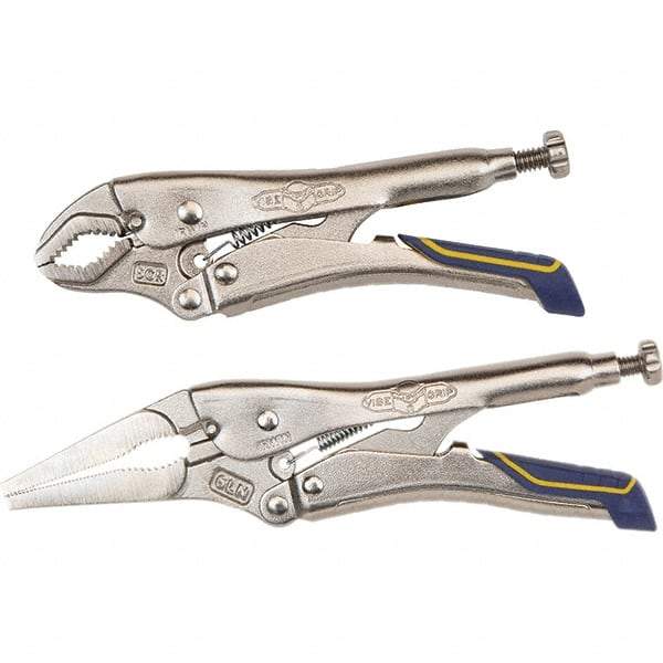 Irwin - Locking Pliers Plier Type: Locking Pliers Jaw Style: Long Nose; Curved - Makers Industrial Supply