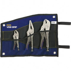 Irwin - Locking Pliers Plier Type: Locking Pliers Jaw Style: Curve w/Wire Cutter - Makers Industrial Supply