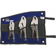 Irwin - Locking Pliers Plier Type: Locking Pliers Jaw Style: Straight; Curve w/Wire Cutter; Long Nose - Makers Industrial Supply