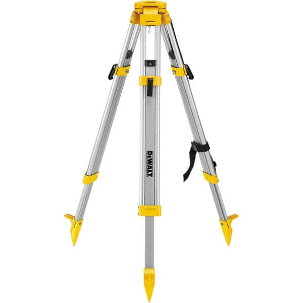 DeWALT - Laser Level Accessories Type: Tripod For Use With: Lasers Equipped w/ 1/4" Adapter - Makers Industrial Supply