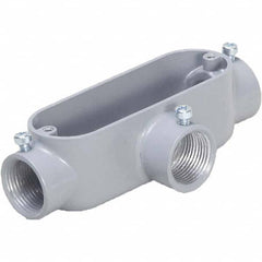 Hubbell-Raco - Conduit Bodies Conduit Form Type: 85 Conduit Body Type: T - Makers Industrial Supply