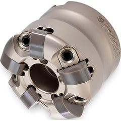 Indexable High-Feed Face Mills; Minimum Cutting Diameter: 2.3150 in; Maximum Cutting Diameter: 3.0000 in; Maximum Depth Of Cut: 0.0980 in; Arbor Hole Diameter (mm): 1.00; Compatible Insert Size Code: 1207; Maximum Ramping Angle: 0.4  ™; Series: DG1H; Cutt