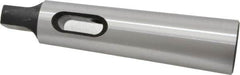 Jacobs - MT3 Inside Morse Taper, MT4 Outside Morse Taper, Standard Reducing Sleeve - Soft with Hardened Tang, 3/4" Projection, 139.7mm OAL - Exact Industrial Supply