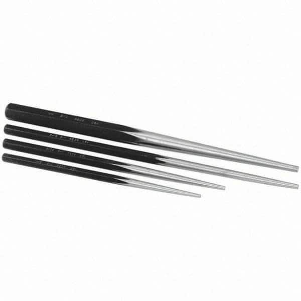 SK - Punch Sets - 4PC 1/8 5/32 3/16 LINE UP PUNCH TAPERED SET - Makers Industrial Supply