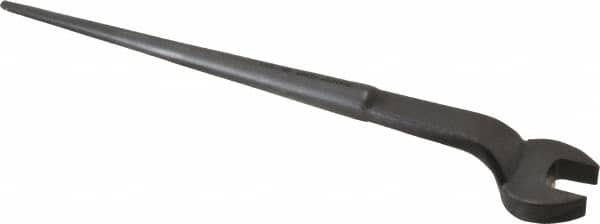 Proto - 7/8" Standard Spud Handle Open End Wrench - 14-1/4" OAL, Single End, Black Finish - Makers Industrial Supply