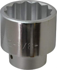 Proto - 2-3/8", 1" Drive, Standard Hand Socket - 12 Points, 4" OAL - Makers Industrial Supply