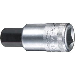 Hand Hex & Torx Bit Sockets; Socket Type: Hex Bit Socket; Hex Size (Inch): 5/8 in; Bit Length: 20 mm; Insulated: No; Tether Style: Not Tether Capable; Material: Chrome Alloy Steel; Finish: Chrome-Plated; Overall Length (Decimal Inch): 2.3700; Non-sparking