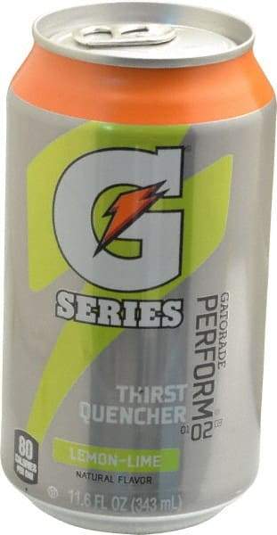 Gatorade - 11.6 oz Can Lemon-Lime Activity Drink - Ready-to-Drink - Makers Industrial Supply