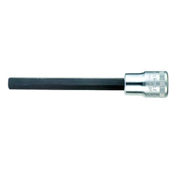 Hand Hex & Torx Bit Sockets; Socket Type: Hex Bit Socket; Hex Size (mm): 7.000; Bit Length: 82 mm; Insulated: No; Tether Style: Not Tether Capable; Material: Chrome Alloy Steel; Finish: Chrome-Plated; Overall Length (Decimal Inch): 4.7300; Non-sparking: N