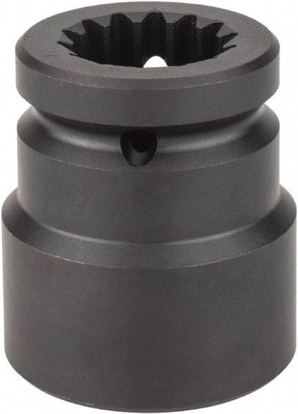 Proto - #5 Spline Drive, 1-5/8" Socket, Impact Socket - 6 Points, 3-5/8" OAL - Makers Industrial Supply