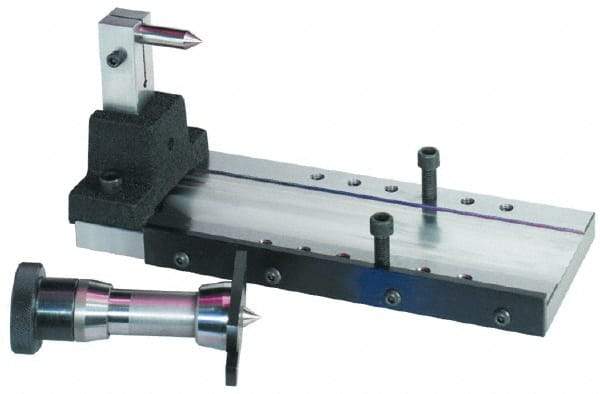 Harig - Base Plate and Tailstock Assembly - Compatible with Uni Dex 070-100 Grinding Fixture - Makers Industrial Supply