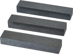 Norton - 3-1/2" Long x 3/4" Wide x 1/2" Thick, Sharpening Stone - Coarse, Medium, Fine Grade - Makers Industrial Supply