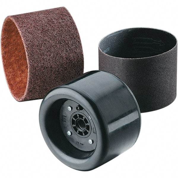 Dynabrade - 3-1/2" Wide Power Sander Pneumatic Wheel Kit - 5" Diam - Makers Industrial Supply