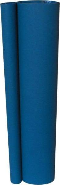 Norton - 25" Wide x 60" OAL, 80 Grit, Zirconia Alumina Abrasive Belt - Zirconia Alumina, Medium, Coated, X Weighted Cloth Backing, Wet/Dry, Series R823 - Makers Industrial Supply