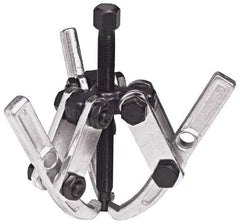 Proto - 4" Spread, 2 Ton Capacity, Gear Puller - 3-1/2" Reach, For Bearings, Gears & Pulleys - Makers Industrial Supply