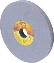 Norton - 8" Diam x 1-1/4" Hole x 3/4" Thick, J Hardness, 60 Grit Surface Grinding Wheel - Aluminum Oxide, Type 1, Medium Grade, 3,600 Max RPM, Vitrified Bond, No Recess - Makers Industrial Supply