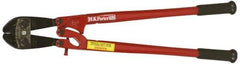 H.K. Porter - 24" OAL, 7/16" Capacity, Bolt Cutter - Oval Head, Rubber Grips Handle - Makers Industrial Supply