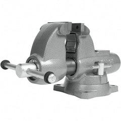 Wilton - Bench & Pipe Combination Vises Jaw Width (Inch): 3-1/2 Jaw Opening Capacity (Inch): 5 - Makers Industrial Supply