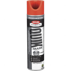 Krylon - Striping & Marking Paints & Chalks Type: Marking Paint Color Family: Red/Orange - Makers Industrial Supply