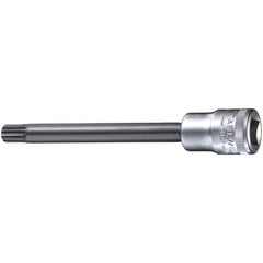 Screwdriver & Drag Link Sockets; Type: XZN Screwdriver Socket; Drive Size (Inch): 0.5 in; Blade Width (mm): 22.7 mm; Blade Thickness (Decimal Inch): 1 mm; Point Size: M12; Finish: Chrome-Plated; Insulated: No; Non-sparking: No; Tether Style: Not Tether Ca