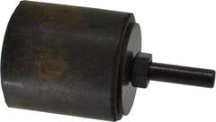 Superior Abrasives - 1-1/2" Wide x 1-1/2" Diam, Spiral Band Drum - 1/4" Shank Diam, 18,000 RPM - Makers Industrial Supply