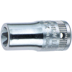 Specialty Sockets; Type: Non-Impact; Drive Size: 0.25 in; Socket Size: E10; Insulated: No; Non-sparking: No; Tether Style: Not Tether Capable; Features: Thin wall; Finish/Coating: Chrome-Plated; Finish: Chrome-Plated; Drive Size: 0.25 in; Socket Type: Non