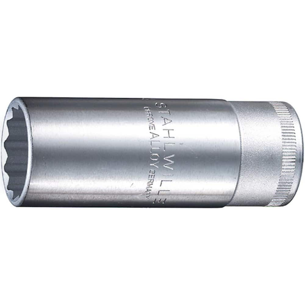 Hand Sockets; Socket Type: Deep Socket; Drive Size: 1/2 in; Socket Size (mm): 30; Drive Style: Hex; Overall Length (Decimal Inch): 3.2700; Material: Steel; Insulated: No; Tether Style: Not Tether Capable; Features: Anti-Slip Drive profile; Thin wall; Coat