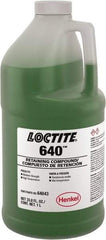 Loctite - 1 L, Green, High Strength Liquid Retaining Compound - Series 640, 24 hr Full Cure Time - Makers Industrial Supply