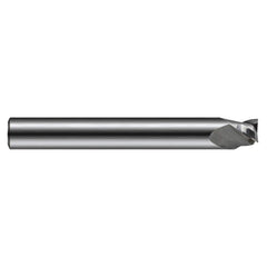 Harvey Tool - Corner Radius & Corner Chamfer End Mills; Mill Diameter (Decimal Inch): 0.2100 ; End Type: Corner Radius ; Corner Radius (Decimal Inch): 0.0100 ; Number of Flutes: 3 ; Material: Solid Carbide ; Finish/Coating: Uncoated - Exact Industrial Supply