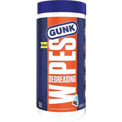 Gunk - Automotive Cleaners & Degreaser   Type: Engine Cleaner/Degreaser    Container Size: 75 Wipes - Makers Industrial Supply