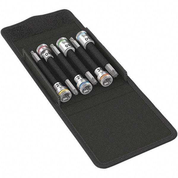 Wera - Hex & Torx Bit Socket Sets Type: Torx Bit Socket Set Drive Size: 3/8 - Makers Industrial Supply