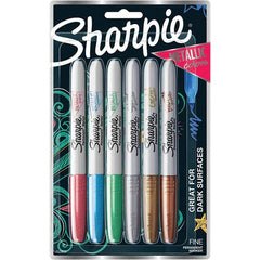 Sharpie - Markers & Paintsticks Type: Permanent Color: Assorted - Makers Industrial Supply