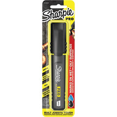 Sharpie - Markers & Paintsticks Type: Permanent Color: Black - Makers Industrial Supply