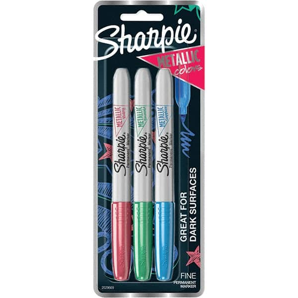 Sharpie - Markers & Paintsticks Type: Permanent Color: Assorted - Makers Industrial Supply