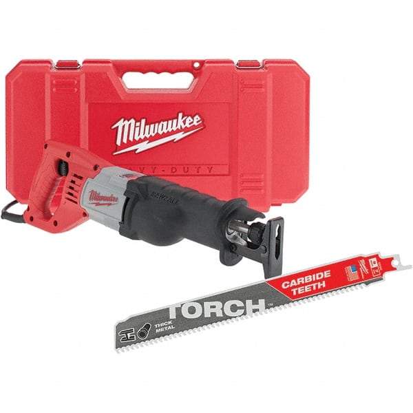 Milwaukee Tool - Electric Reciprocating Saws Amperage: 12.00 Strokes per Minute: 3000 - Makers Industrial Supply