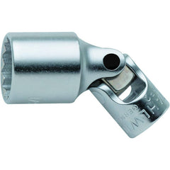 Hand Sockets; Socket Type: Flex Socket; Drive Size: 1/4 in; Socket Size (mm): 10; Drive Style: Hex; Overall Length (Decimal Inch): 1.5000; Material: Steel; Insulated: No; Tether Style: Not Tether Capable; Features: Anti-Slip Drive profile; Thin wall; Coat